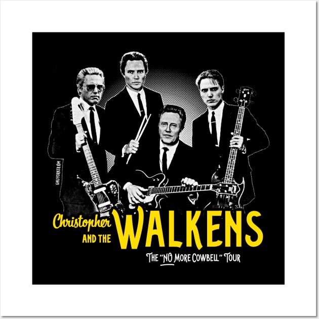 Christopher Walken Band Shirt Wall Art by UselessRob